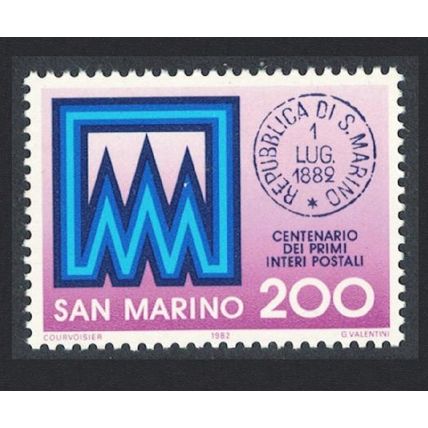 San Marino Postal Stationery 1982 MNH SG#1177