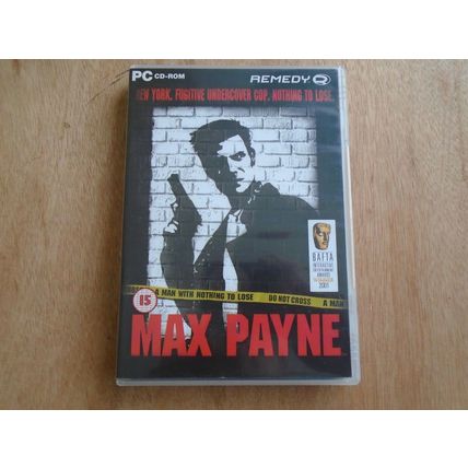 Max Payne PC CD