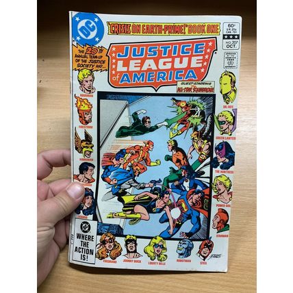 DC COMICS JUSTICE LEAGUE OF AMERICA #207 OCT 1982 (NM) COMIC (LL)