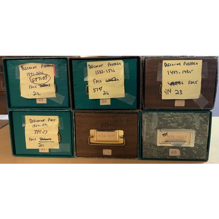 Great Dealers Inventory of Mainly 6-10¢ Stamps Face value $3412.00 * Stuart Katz