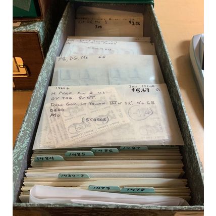 Great Dealers Inventory of Mainly 6-10¢ Stamps Face value $3412.00 * Stuart Katz