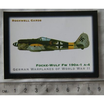 2000 Rockwell German Warplanes of Second World War, Focke-Wulf Fw 190A-1 A-4