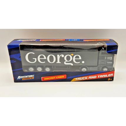 ASDA GEORGE ADVENTURE FORCE MODEL TRUCK LORRY SCALE 1:87 DIE-CAST BIRTHDAY GIFT