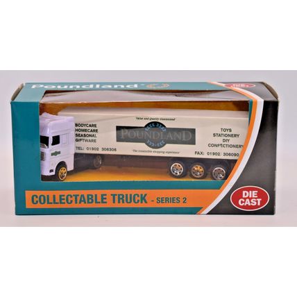 Poundland Truck Lorry Series 2 Collectible Die-Cast BOXED new