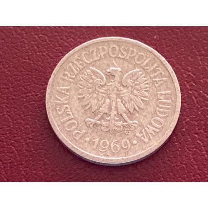 Umlaufmünze Polen 10 Grozy 1969