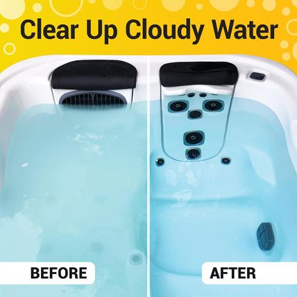 3In1 Weekly Hot Tub Cleaner, Conditioner, Clarifier - Hot Tub Chemicals for Stan