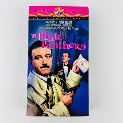 The Pink Panther VHS Tape Peter Sellers, David Niven, Robert Wagner, Capucineco