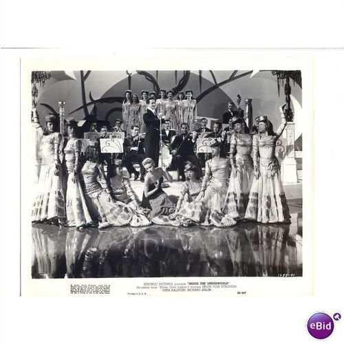 VERA RALSTON "Inside The Underworld" (aka Storm Over Lisbon) Press Still