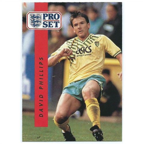1990/1991 Pro Set Footbal - #162 - David Phillips