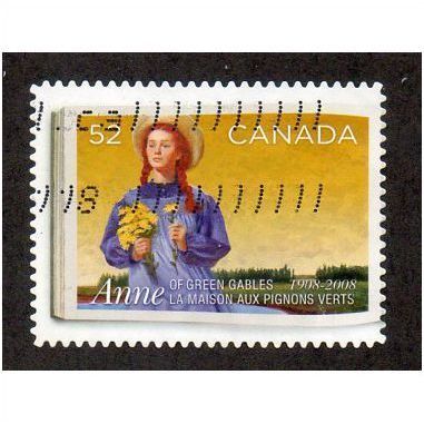 CAN 2008 52c (S/A) 'ANNE OF GREEN GABLES' FINE USED (EBID27-692)