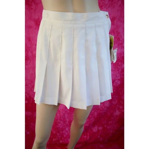 Designer Womens White Tennis Skirt Size 6 New With Tag Liz Claibourne Liz Sport