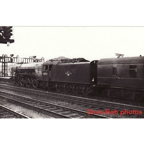 Railway Photo LNER A1 60150 Willbrook York 1959 - Peppercorn Pacific Loco
