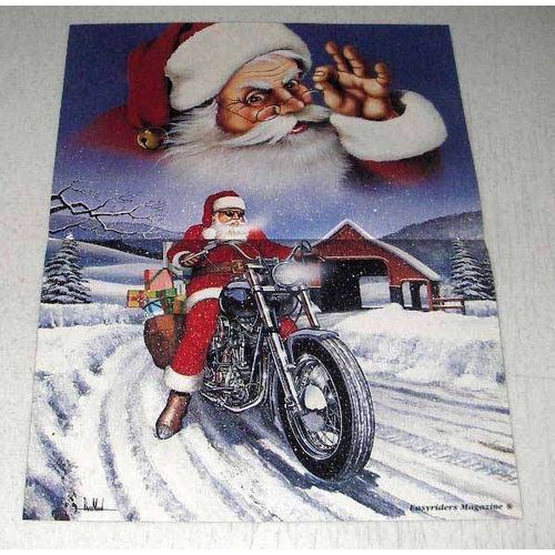1992 David Mann Illustration - Santa Claus
