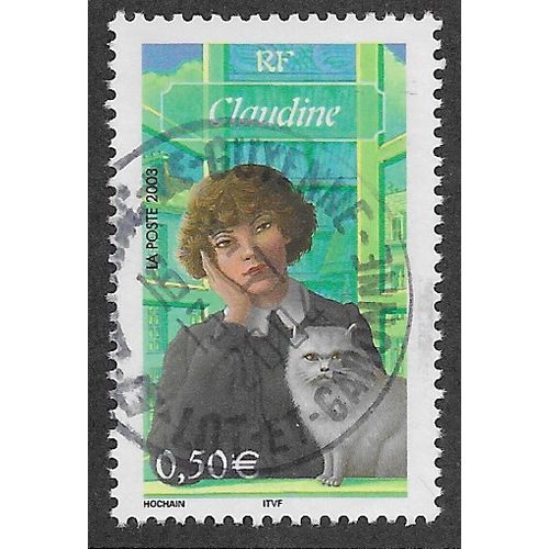 FRA 2003 50c 'LITERATURE -CLAUDINE' FINE USED (EBID56-014)