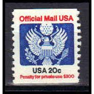 O135 20c Eagle Fine MNH KA2019