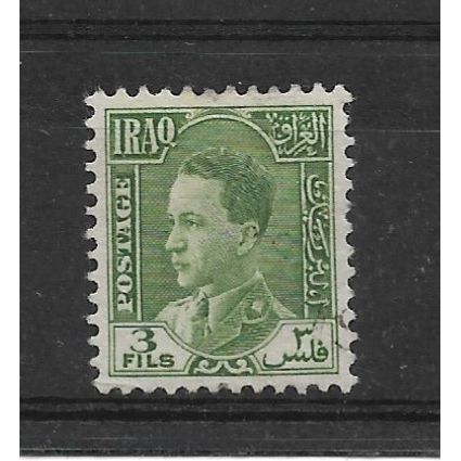 Iraq.SG174 3f King Ghazi (Green).Fine Used.Nov21
