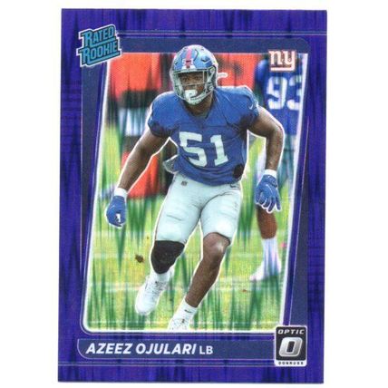 OPTIC RATED ROOKIE PURPLE SHOCK AZEEZ OJULARI REFRACTOR