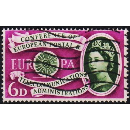 Great Britain. 1960 6d S.G.621 Used