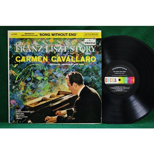 Carmen Cavallaro/Jack Pleis - The Franz Liszt Story - DL 78999 - NM