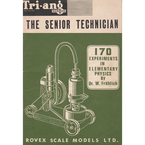 Tri-ang booklet Physics Experiments with Rovex circa 1950 by W Frohlich
