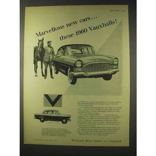 1960 Vauxhall Cresta, Victor de Luxe Car Ad