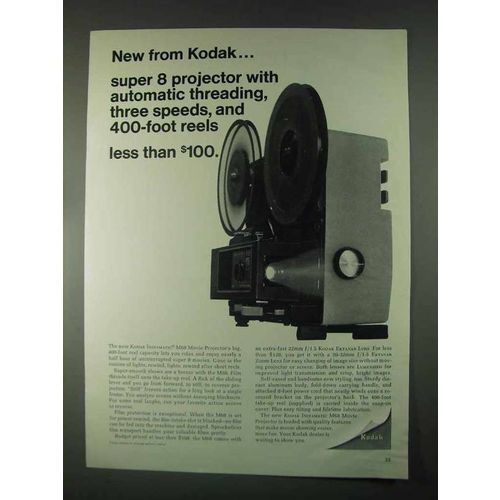1967 Kodak M68 Movie Projector Ad!