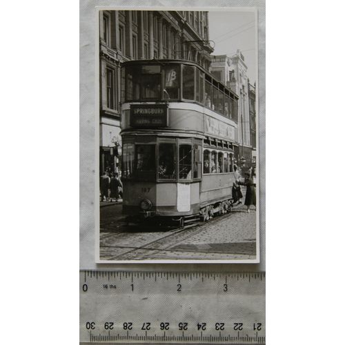 Photo Glasgow Tram no.167