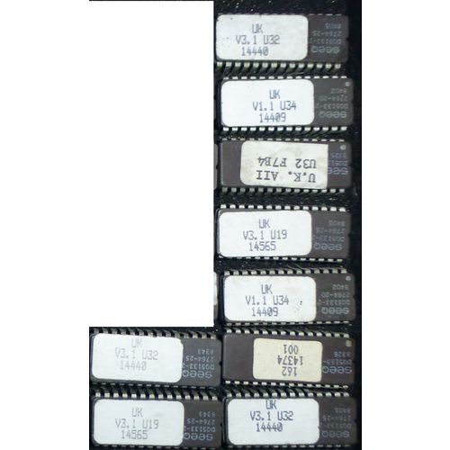 Seeq DQ5133-25 Intel D2764 # 64k (8kx8) UV EPROM 28 Pin cer DIP 11 off