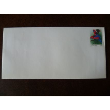 Australia 1978 pre-printed stamp envelope cover 20c Crimson Rosella No 006 birds