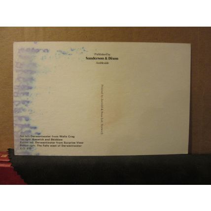 multiview, KESWICK, CUMBRIA unused postcard. by Sanderson & Dixon =