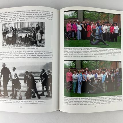 Church of St Mary 1875-2000 125th Anniversary Book Lake Forest Illinois Hardcovr