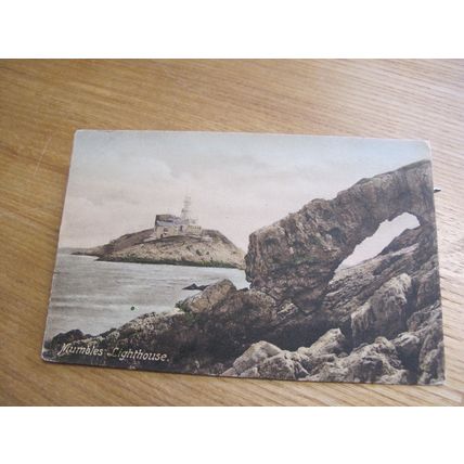 Frith Postcard - Mumbles lighthouse - Swansea Bay, Glamorgan