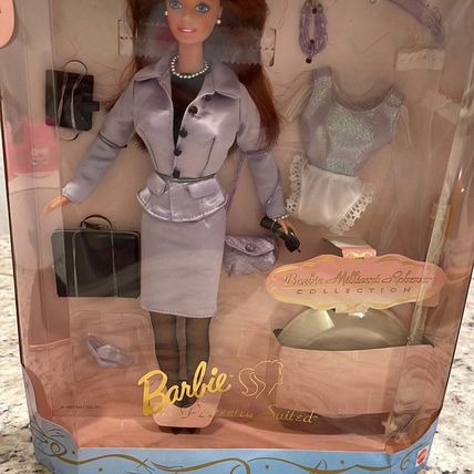 Mattel 1997 Barbie Millicent Roberts Perfectly Suited Doll Fashion Set #17567
