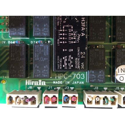 HIRATA HPC-703 PLC PCB BOARD,HIRATA HPC 703,DA,DL