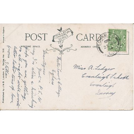 PC21153 The Wayside Inn. J. W. B. London. Commercial. No 316. 1914