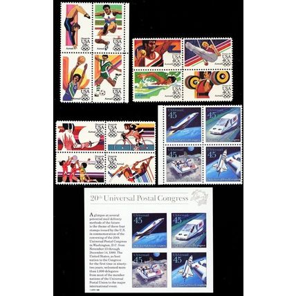 C101-C131 1983-1991 Airmail Commemorative Set of 34 MNH Stamps - Stuart Katz