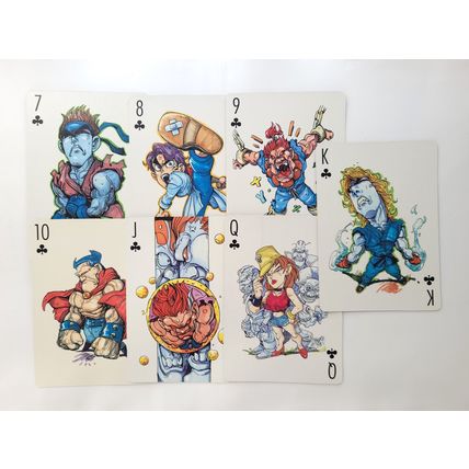 Street Fighter III New Generation Jumbo Playing Cards (17x12cm) Capcom HK Comic