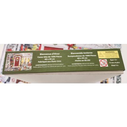Vermont Christmas Company Winter Welcome Joelle McIntyre 1000 Pcs Jigsaw Puzzle