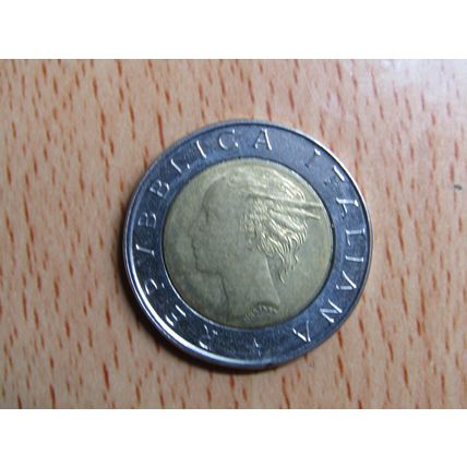 Italy 1998 500 Lire Coin IFAD
