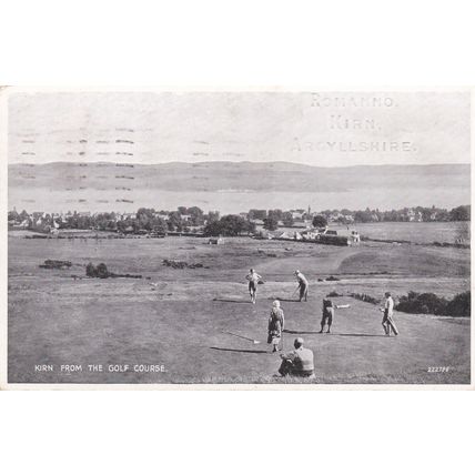 B713 KIRN FROM THE GOLF COURSE . PRINTED POSTCARD