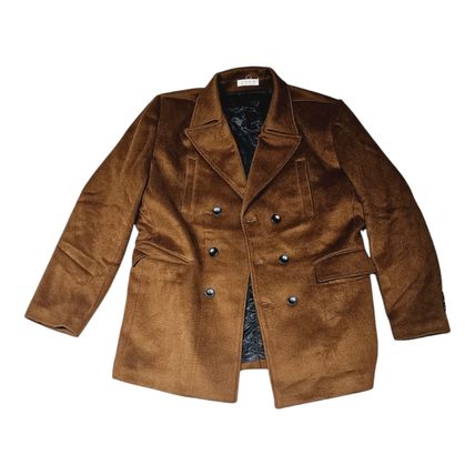 Mens Jacket Winter 80% Wool Coat Peacoat Casual Overcoat Outwear Jacket XXL New