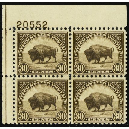 700, Mint NH 30¢ Plate Block of Four Stamps SCV $95. - Stuart Katz