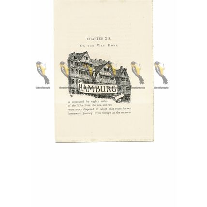 Old Hamburg (2), Germany, Book Illustration (Print), 1889