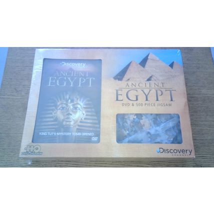 ANCIENT EGYPT - DVD & JIGSAW (500 Piece) Demand Media - NEW & SEALED