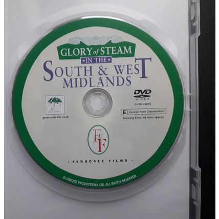 Glory of Steam - South & West Midlands - railway DVD (Unique Productions Ltd.)
