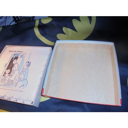 RARE 1954 DENNIS the MENACE "Sip'n Snack Napkins" in the Original Box!! $40.00