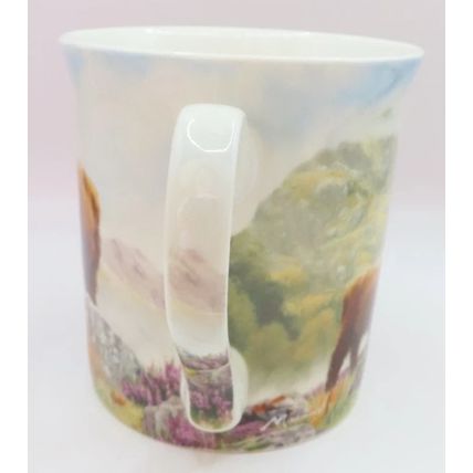 Highland Cow Mug Fine China Mug 9 CM Ceramic Dishwasher & Microwave Safe Gift