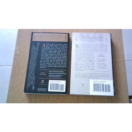 MISS PEREGRINE'S HOME FOR PECULIAR CHILDREN Vol's 1 & 2 (American Paperbacks)