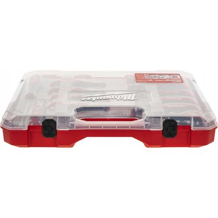 Milwaukee Set of 12 Tri-Lobe Screwdrivers 4932472003,Red