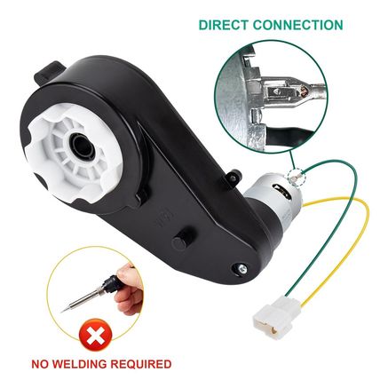 2 Pcs 24V 40000RPM Motor Electric Motor Gearbox Electric Motor Gearbox Motorcycl